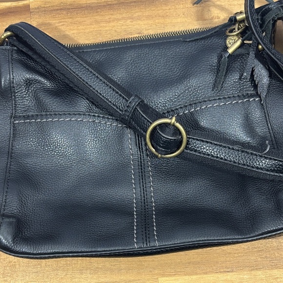 The Sak Chic Black Leather Crossbody Bag - Picture 11 of 14